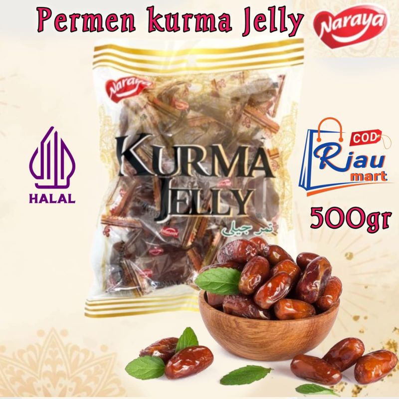 

Permen Jelly Kurma Naraya 500gram