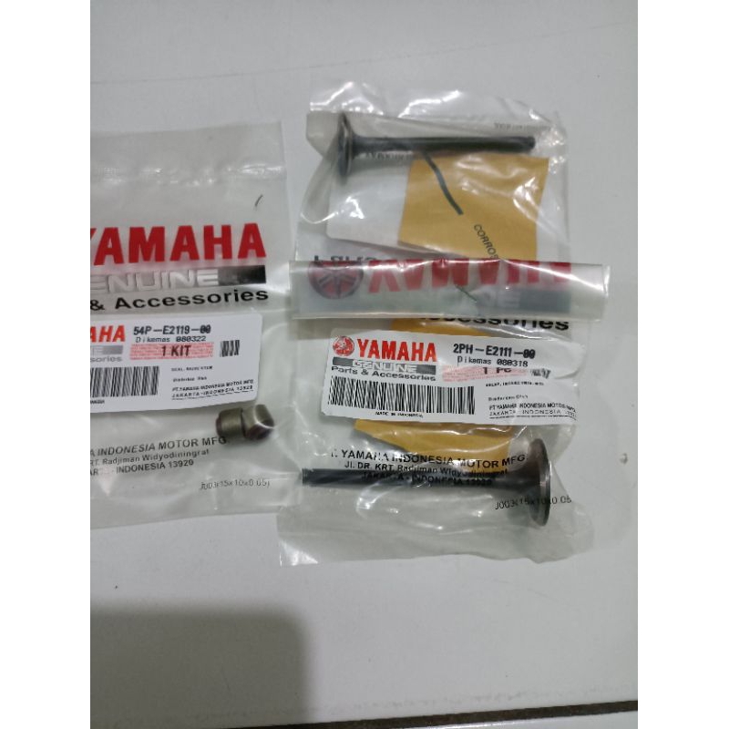 PAYUNG KLEP SET+SIL KLEP SET MIO M3 MIO Z SOUL GT 125 KDE PART 2PH