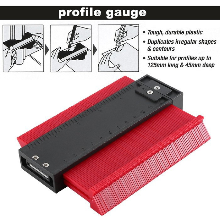 

Penggaris Siku Sudut Tukang Keramik Duplicator Speed Square 5inch / 10 inch