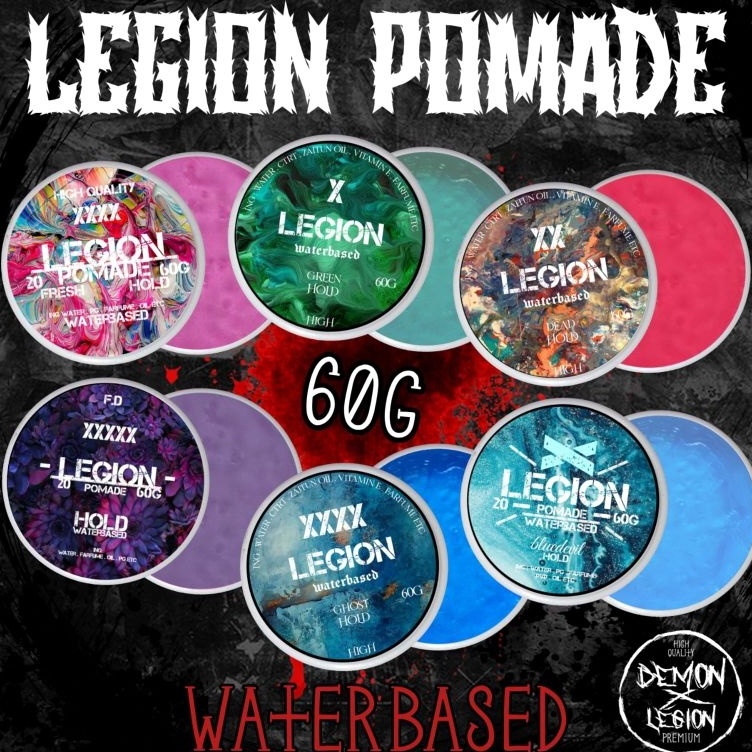 Murah Lebay GROSIR POMADE LEGION WATERBASED 6GRAM