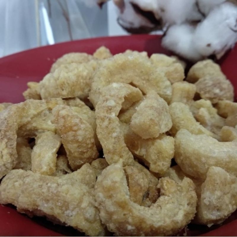 

Kerupuk Kulit Babi toples 2liter / 185gr