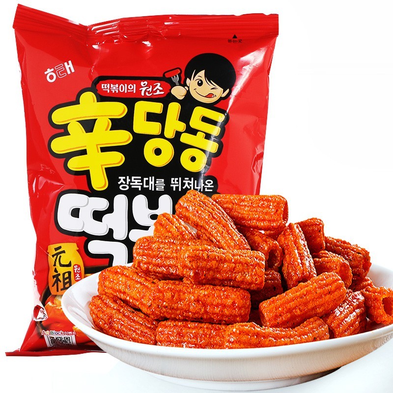 

Haitai Shindangdong Tteokbokki Snack Korea Snack Rasa Tteokbokki 110gr