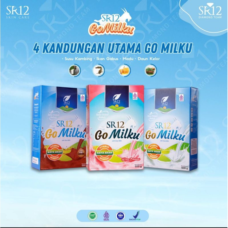 

GOMILKU SR12 susu kambing etawa premium 600g