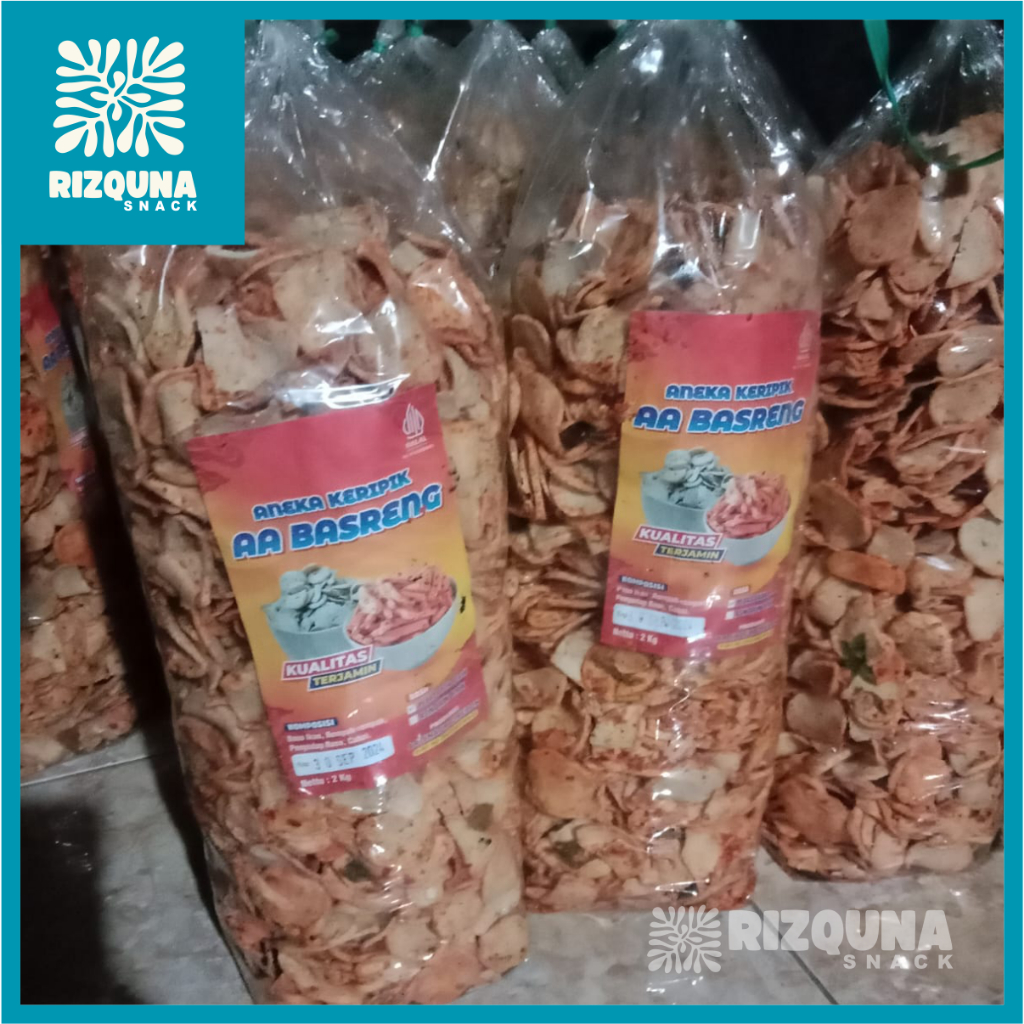 

Basreng pedas daun jeruk 250gr 500gr 1000gr renyah rasa pedas gurih fresh original