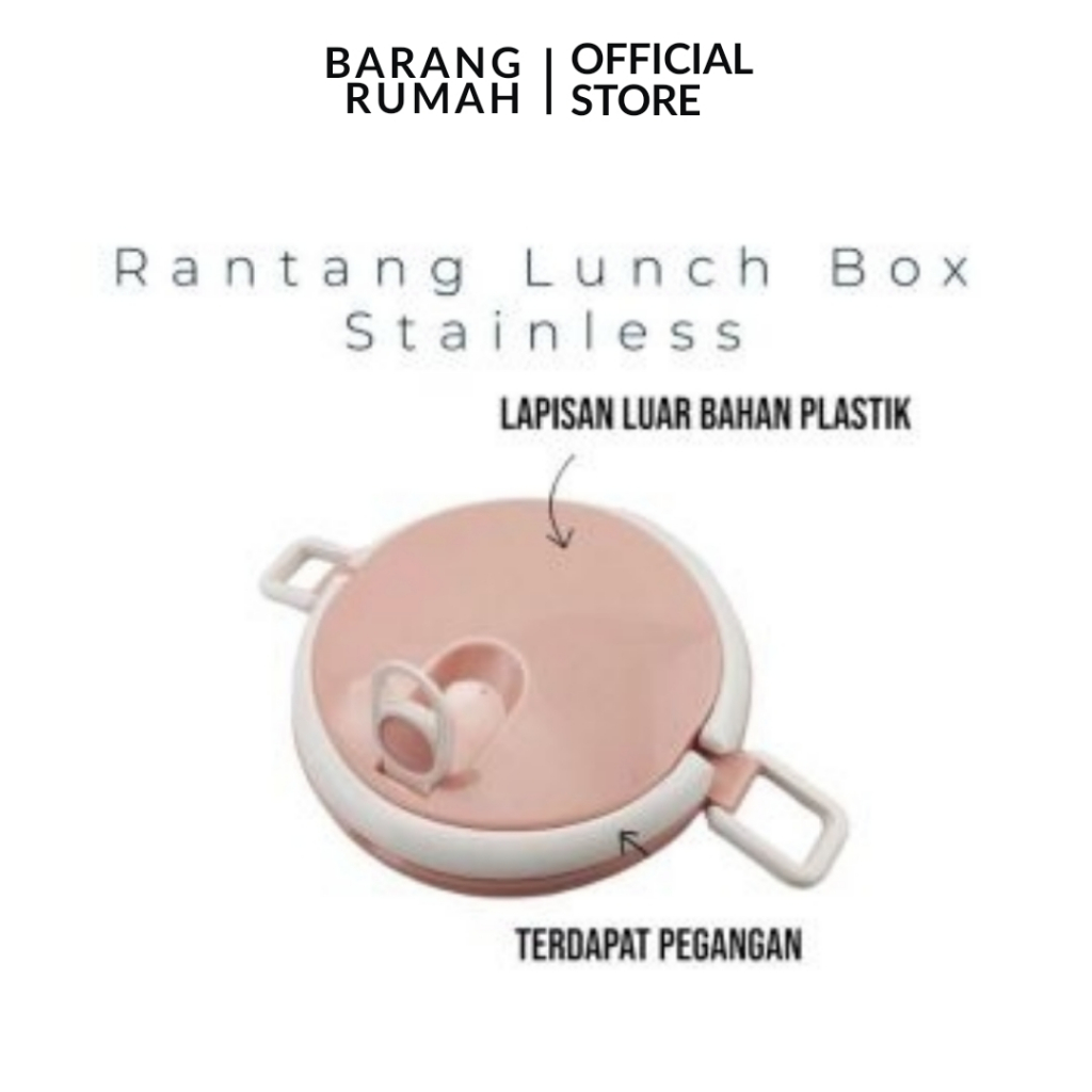 terbaru rantang stainless 3 susun tahan panas rantang susun lunch box tempat makan
