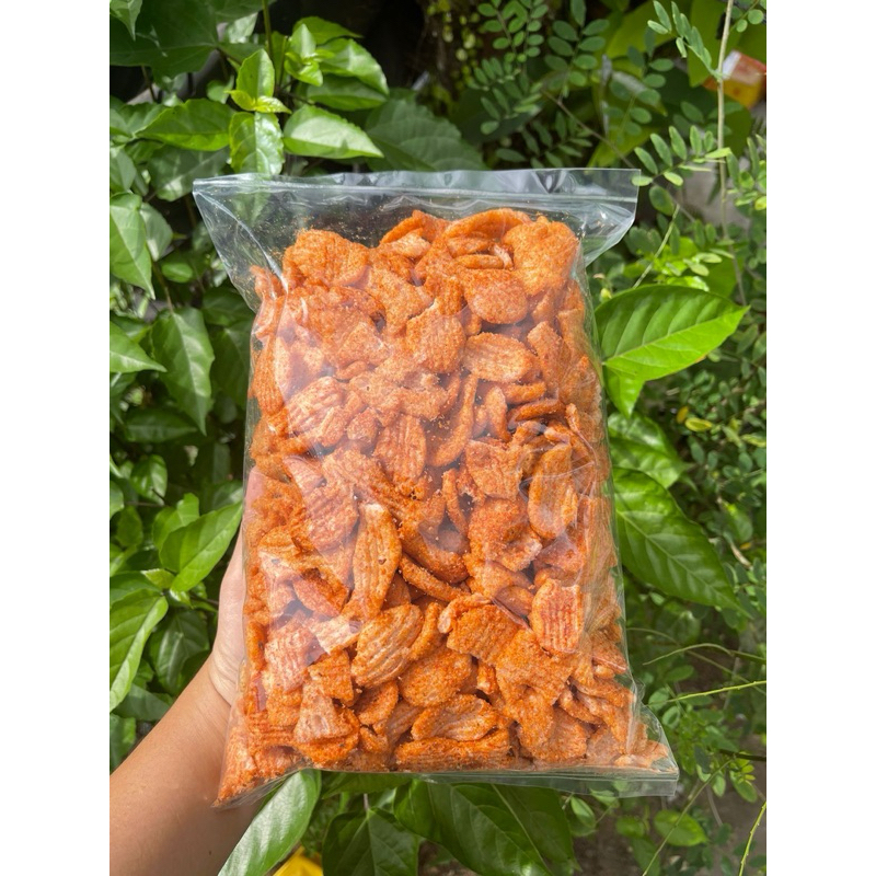 

KERUPUK IKAN PEDAS SUPER ENAK 500g