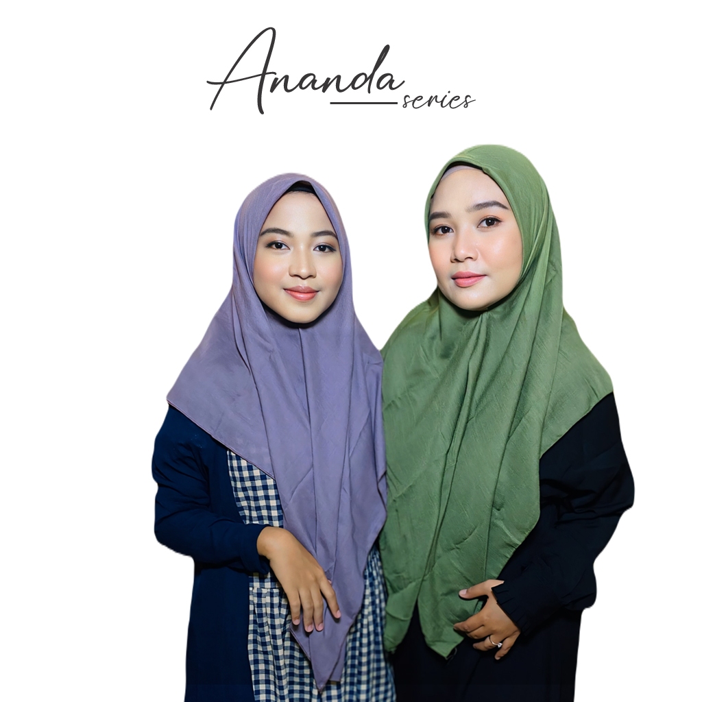 KAIFE - Hijab Segiempat Voal Polos Premium Original | Ananda Series