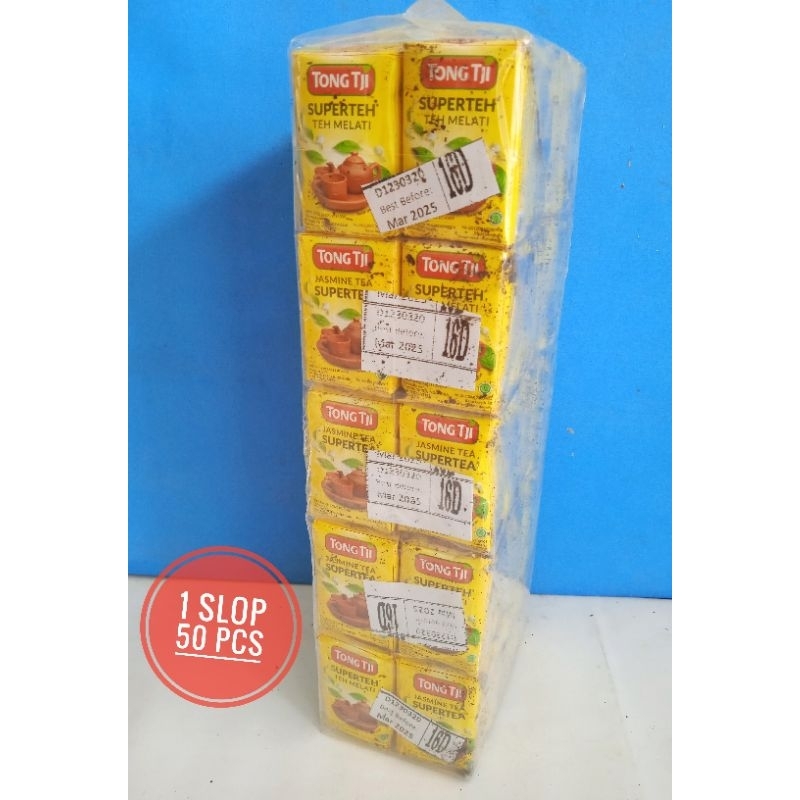 

Teh Tong Tji Super Kuning 1 Slop 50 Pcs