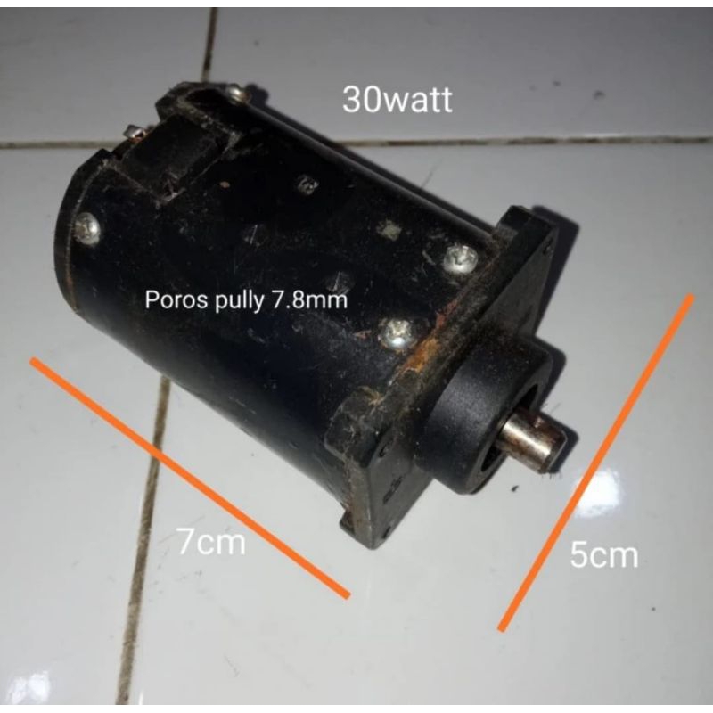Generator listrik DC 30W 24V