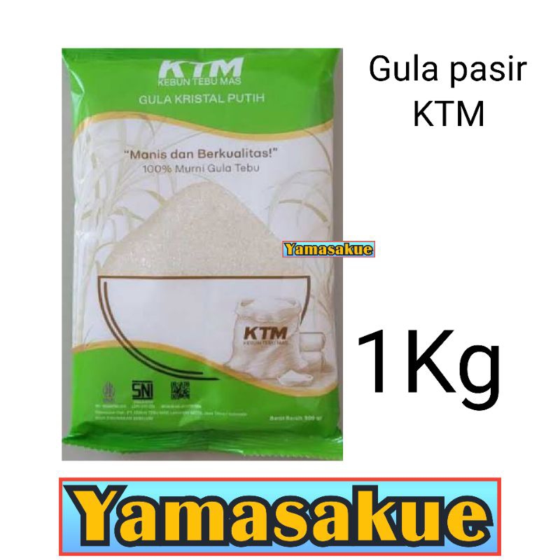 

Gula pasir Premium KTM kemasan 1Kg