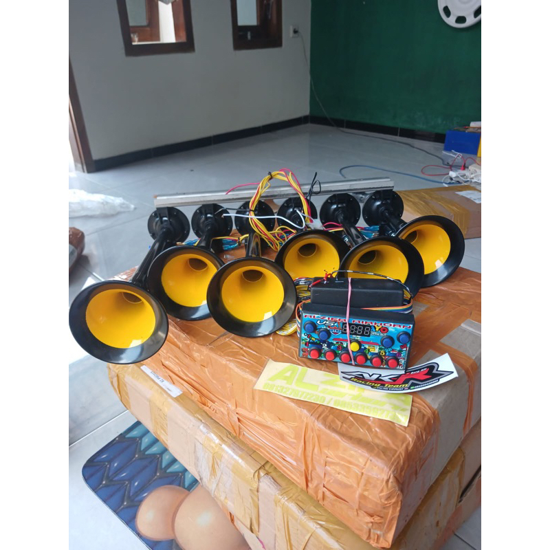 Klakson basuri modul alzifa v5 viral slowmosion tempo fulset 6 corong dan modul