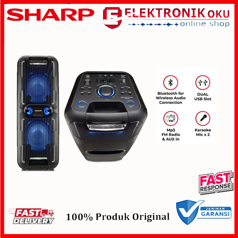 NEW SHARP AUDIO SPEAKER WIRELESS BLUETOOTH PS-930