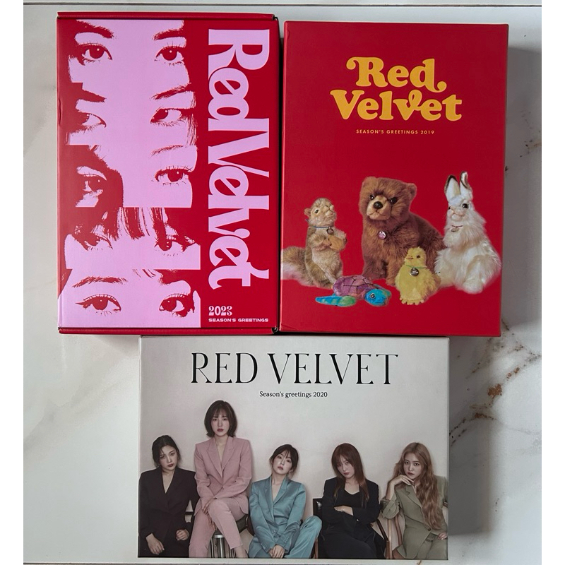 [READY STOCK] RED VELVET SEASON GREETING 2019 2020 2023 SHARING IRENE WENDY SEULGI JOY YERI PC chill