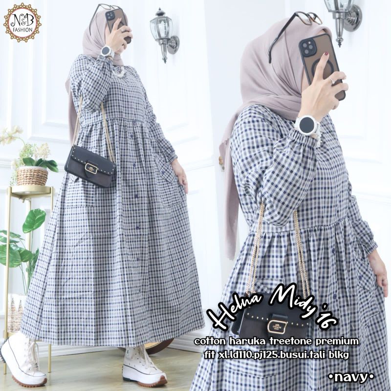 NILMA MAXY BY N*D / KOTAK DRESS