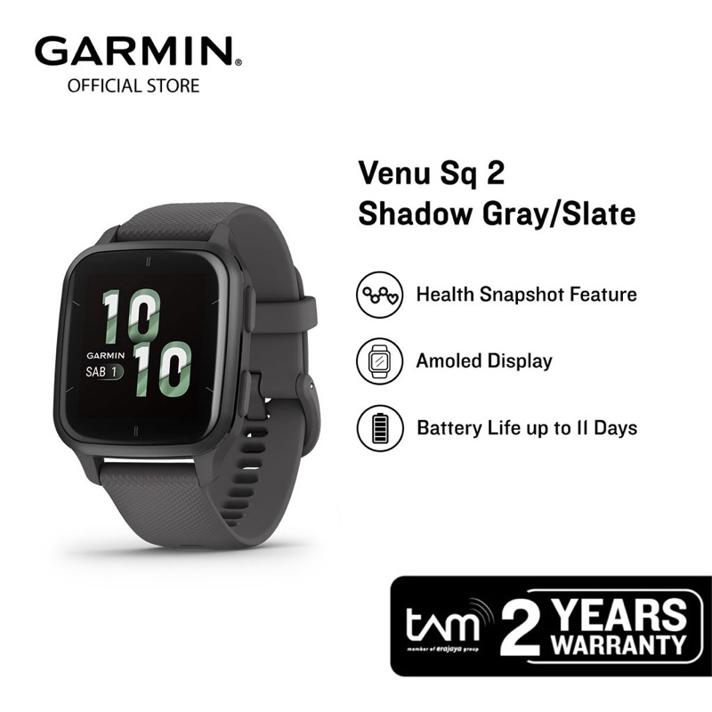 GARMIN Venu SQ 2 Non Music Smartwatch