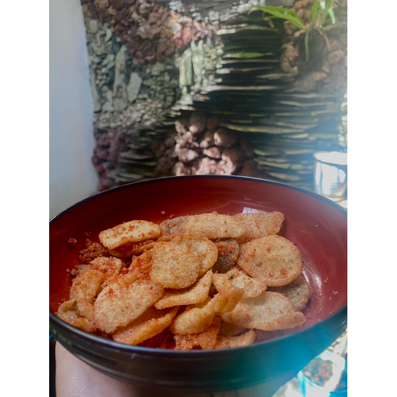 

KERIPIK CIRENG PEDAS (PUTIH)