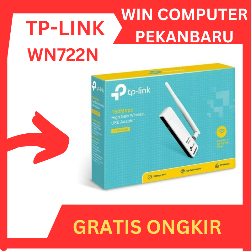 USB Wifi Tp-Link TL-Wn722N _ Tp-Link 722 - Wifi USB Wireless Adapter