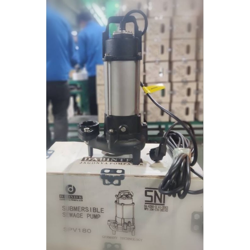 pompa submersible /celup sewage dabinter spv 180