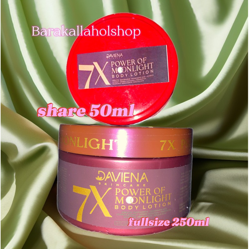 SHARE HB DOSTING DAVIENA MOONLIGHT POWER 7x / bodylotion daviena skincare / handbody daviena moonlig