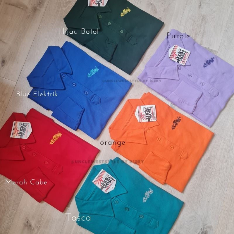 PAKAIAN TUNIK OLAHRAGA - TUNIK COMBY POLOS HAZELNUT - UNCLEWEST STYLE - UNCLEWEST BY KCK - PAKAIAN O