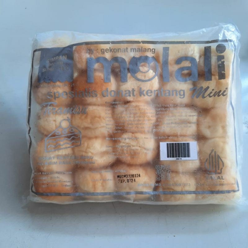 

Molali Donat Kentang Tiramisu