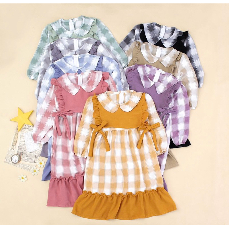 Gamis Syafia - Gamis Crincel Anak