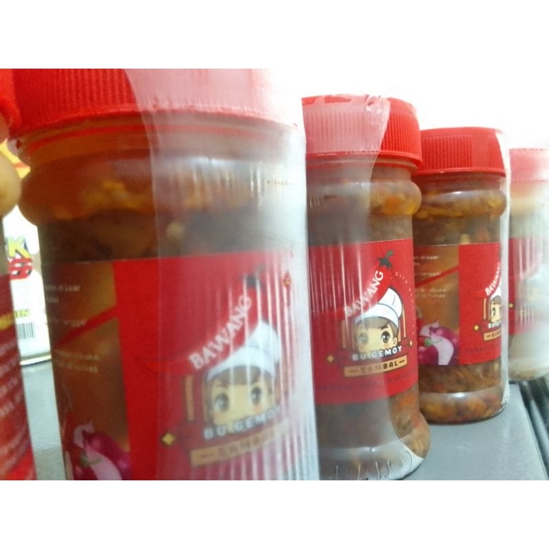 

Sambal Bawang Bu Rudy - Termurah Merk Bu Gemoy Botol 150 ml (3 pcs)