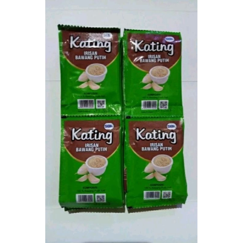 

KATING bawang putih irisan