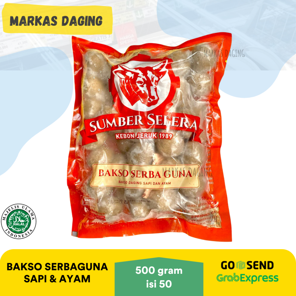 

SERBA GUNA Bakso Sumber Selera isi 50