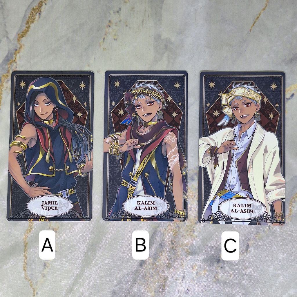 Twisted Wonderland Arcana Card Scarabia Kartu