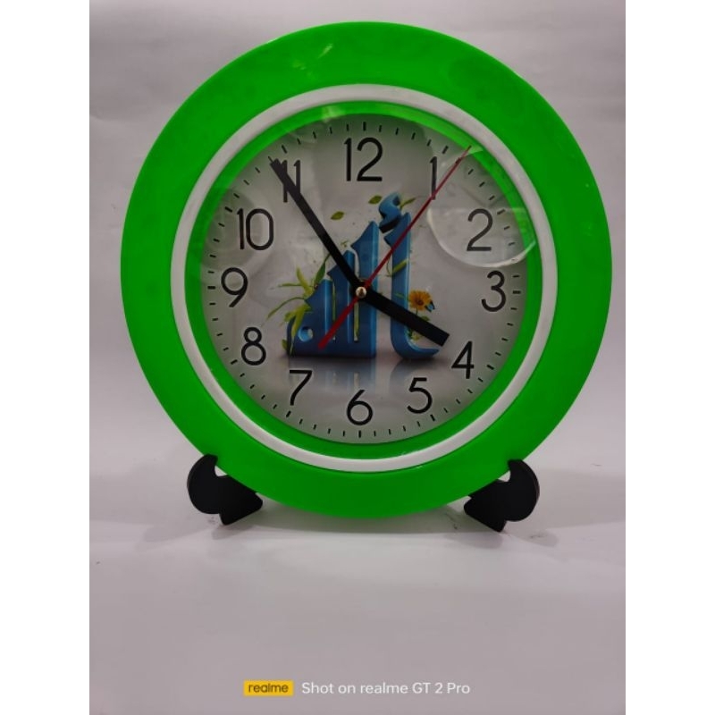 jam dinding ogana / jam dinding hijau / jam dinding mini / jam dinding makassar / jam dinding kaligr