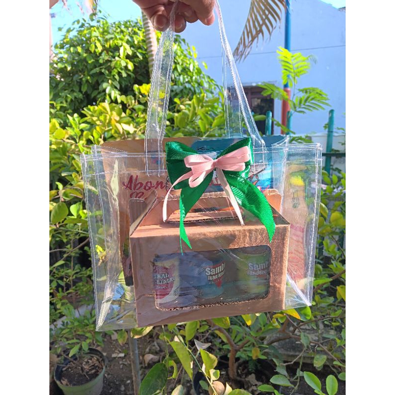 

[BISA CUSTOM] Special Hampers Kado Sambal EL61 & Abon