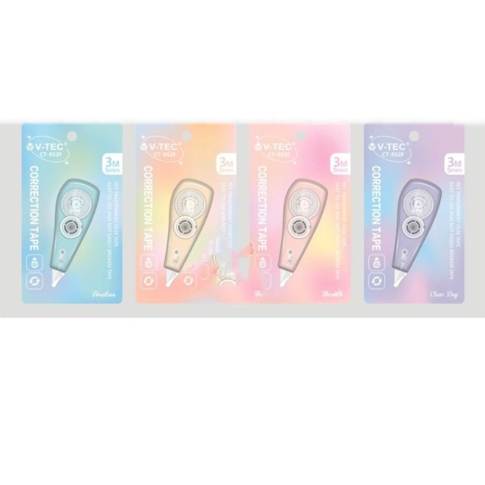 

CORRECTION TAPE / TIP EX KERTAS V-TEC CT952F