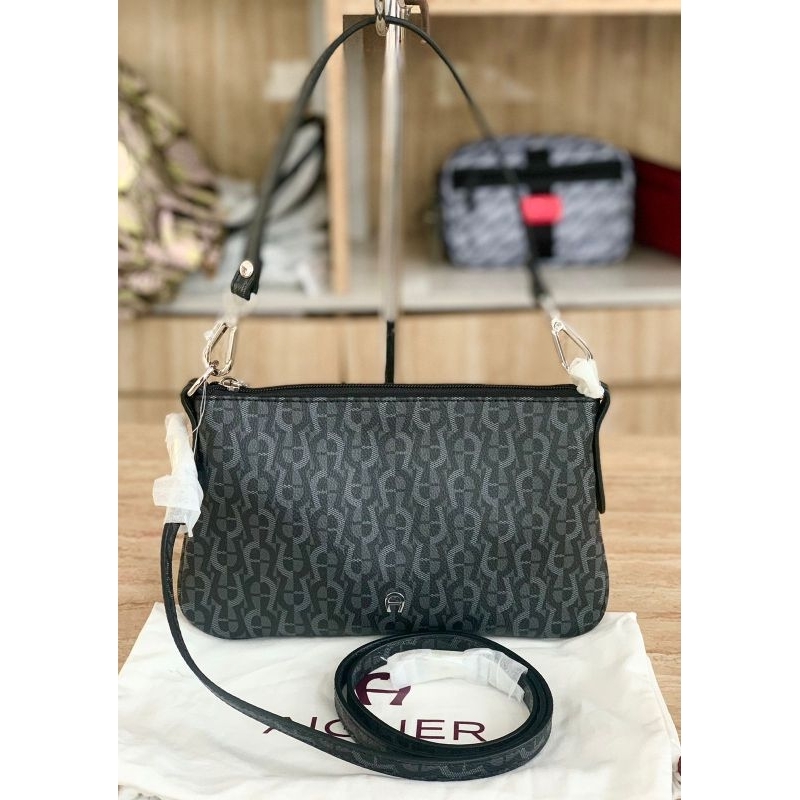 Tas Aigner Valentina Crossbody Black (INC DB ORI)