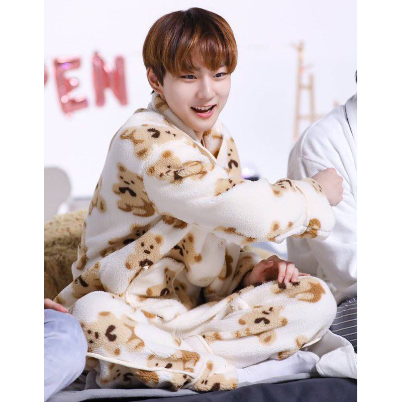 (BOOKED) Pajamas bear baju tidur kpop jungwon heeseung