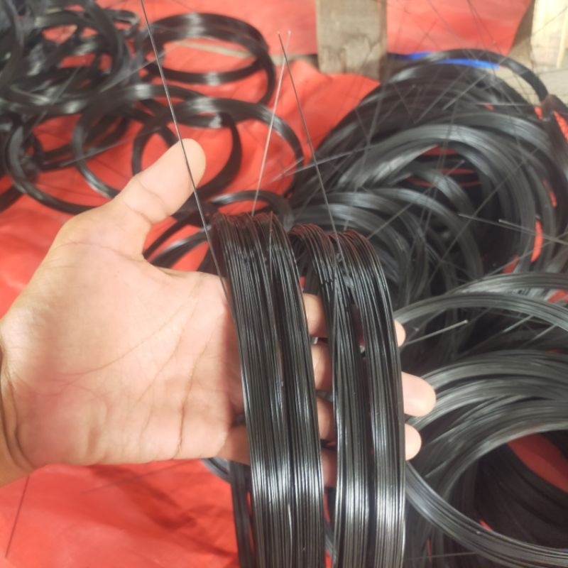 JERUJI FIBER IMFOR TERBARU UKURAN 1MM,1.3MM,1.5MM PANJANG 100 METER RUJI FIBER JERUJI FIBER HITAM