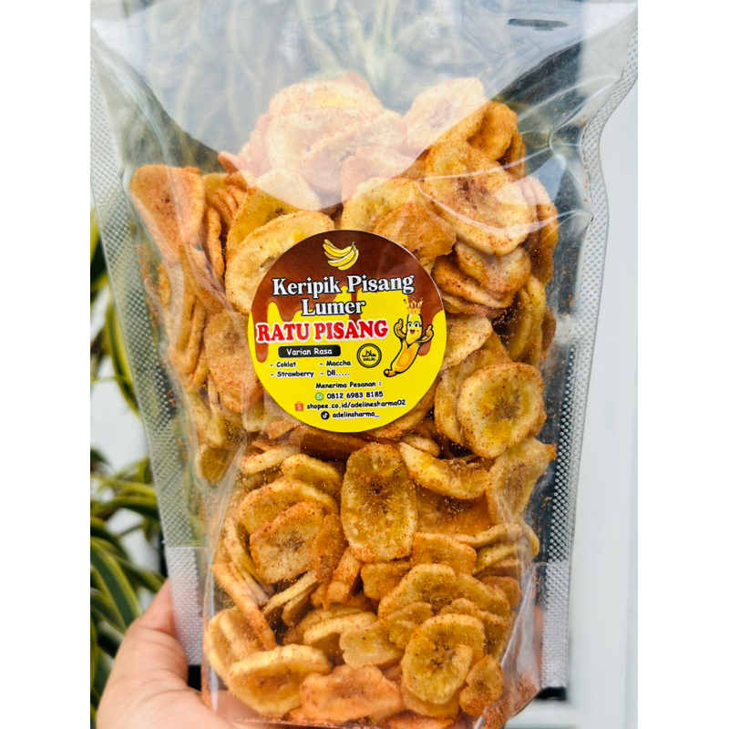 

keripik pisang pedas gurih 205gram