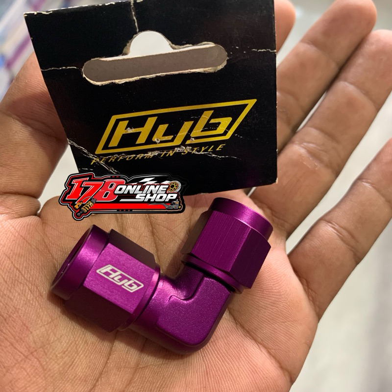 fiting hyb big A6 90 derajat drat drat untuk selang oli/fpr original hyb 🇹🇭