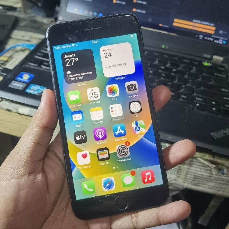 (50) IPHONE 8 PLUS 64GB BYPASS CELL SPACE GREY