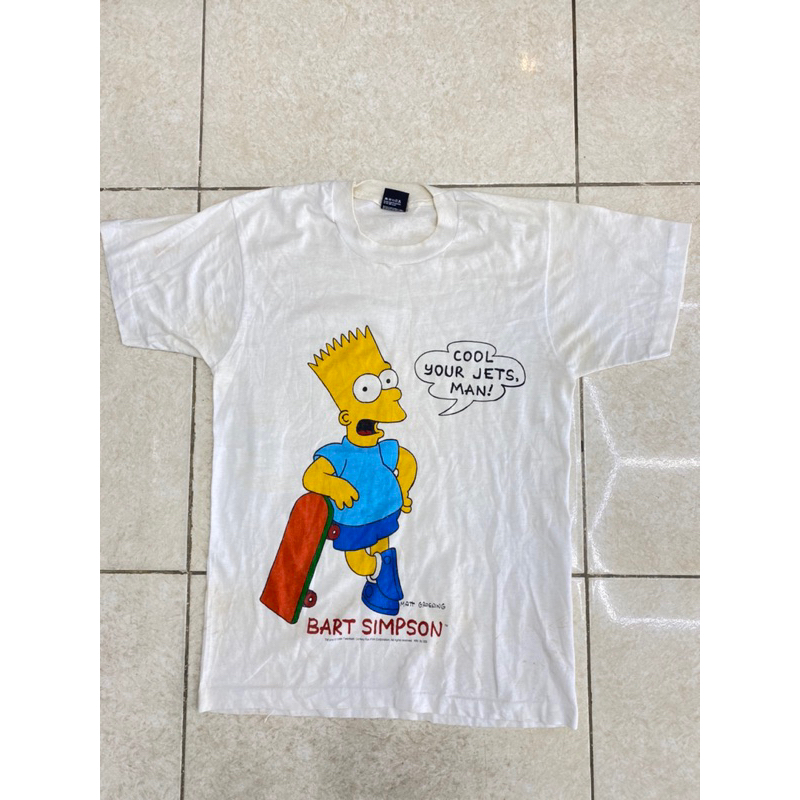 kaos bart simpson / kaos the simpson vintage / kaos second