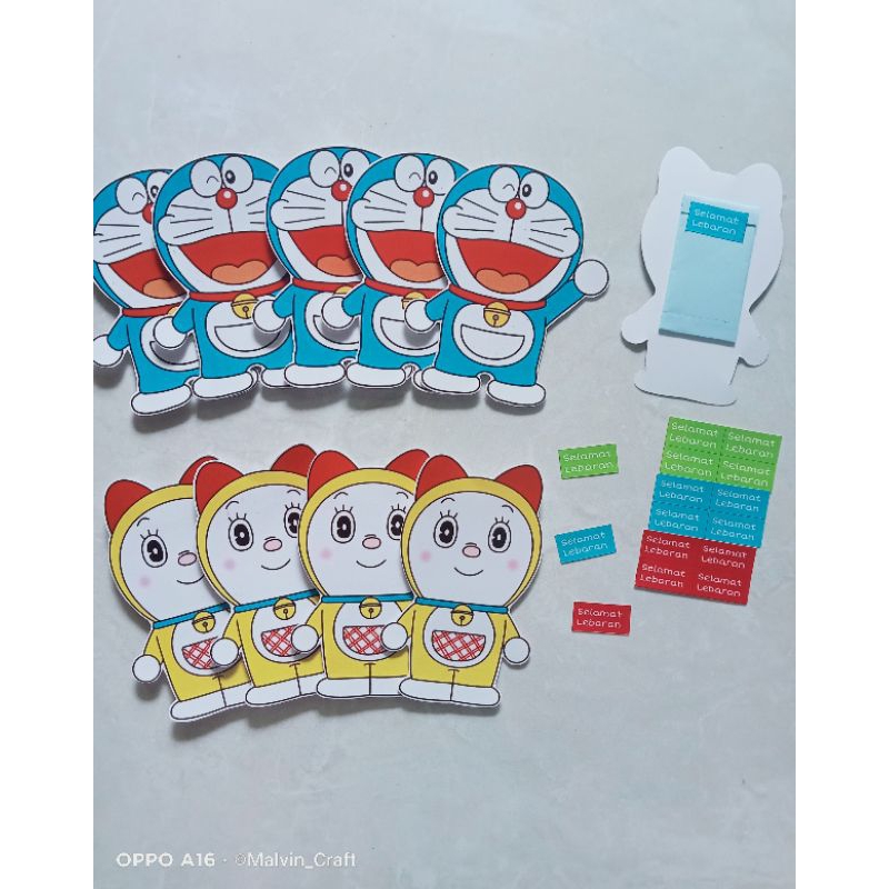 

Amplop Lebaran 3D Doraemon / Amplop Lebaran Doraemon