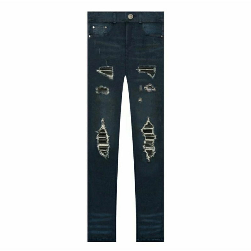 Rucas Jeans - Season 10 Caviar Leather V2 Dark Navy [Original 100%]