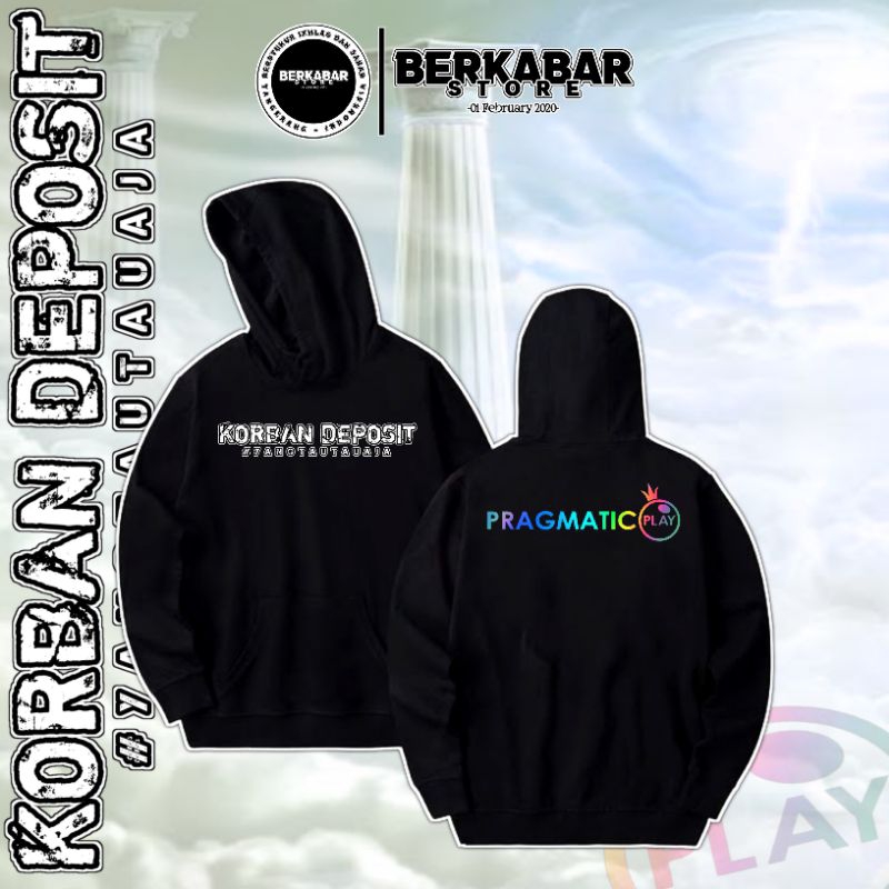 Hoodie Zeus Pragmatic Play - Korban Deposit [Plastisol] •BerkabarStore•