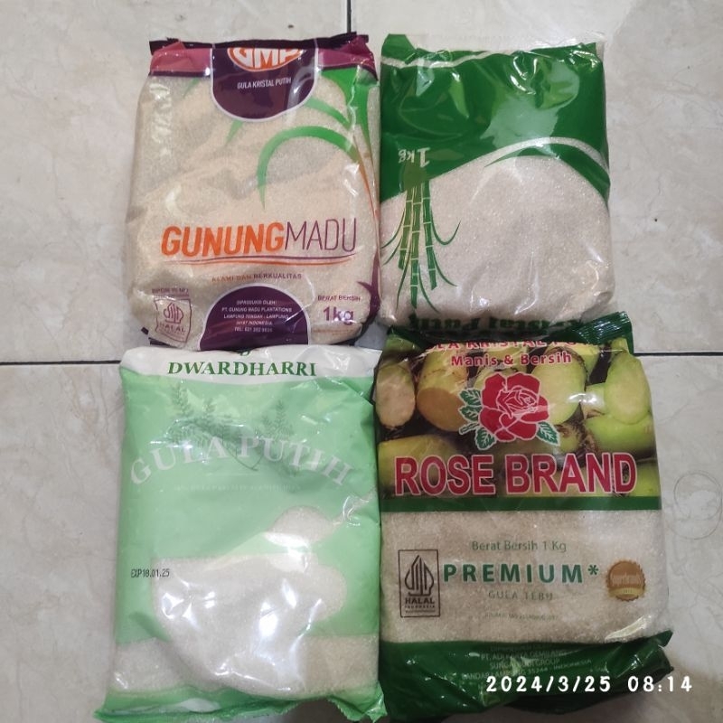 

Gula kemasan 1kg