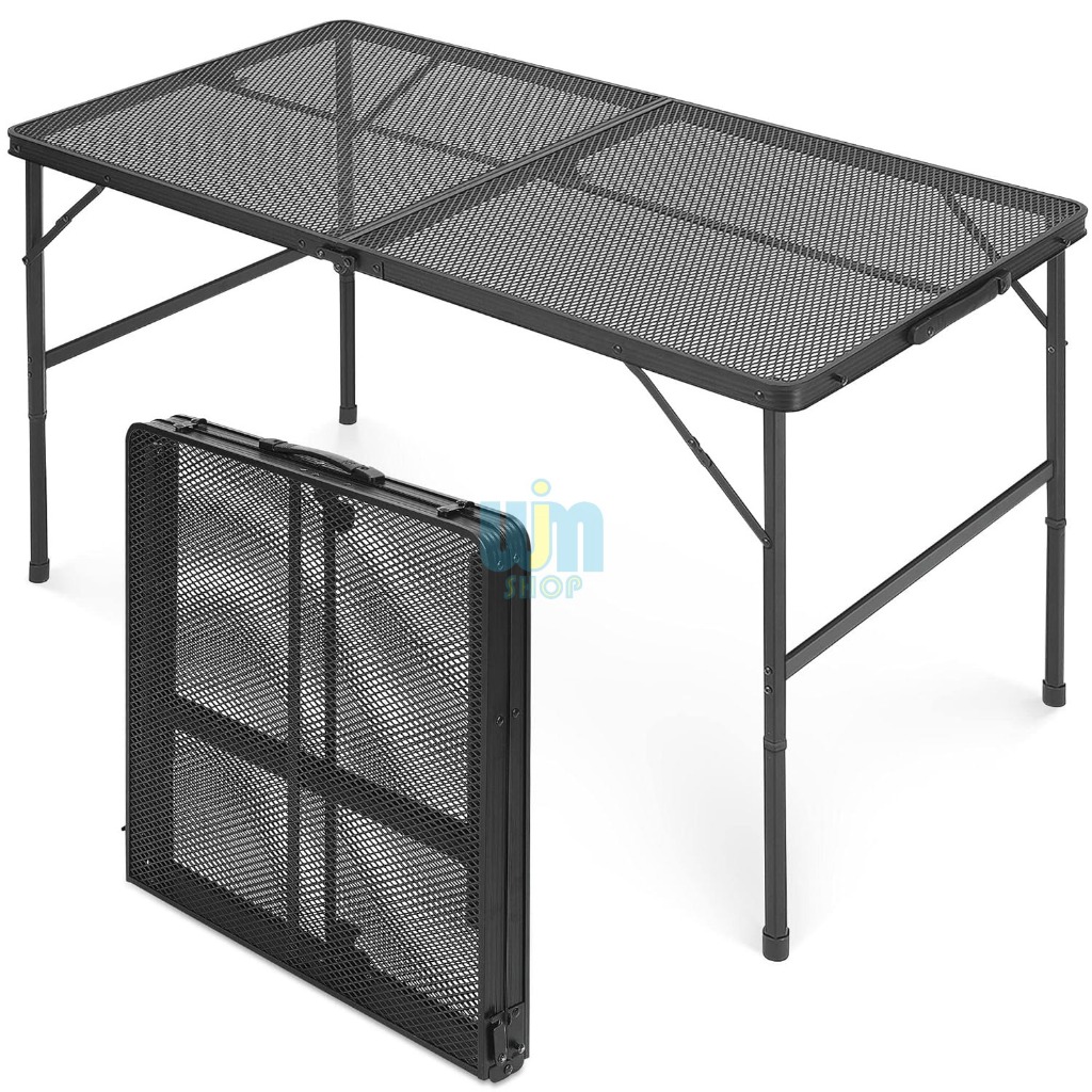 Meja Lipat Portabel Koper Serbaguna