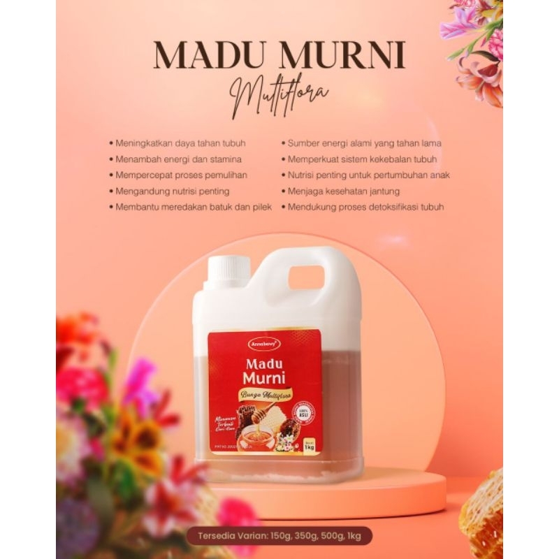 

Madu murni bunga multiflora 1 kg