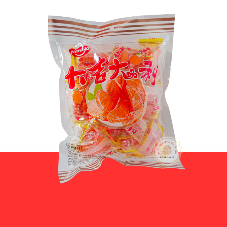 

TERLARIS | NARAYA PERMEN JERUK JELLY 500GR ORIGINAL | EXP JUNII 2025