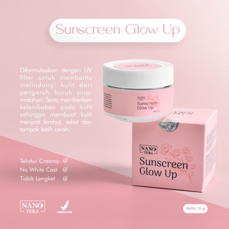 (SB) SUNSCREEN GLOW UP BY NANOTERA