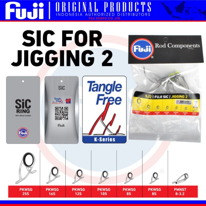 SET RING FUJI SIC JIGGING 2 | SJ2