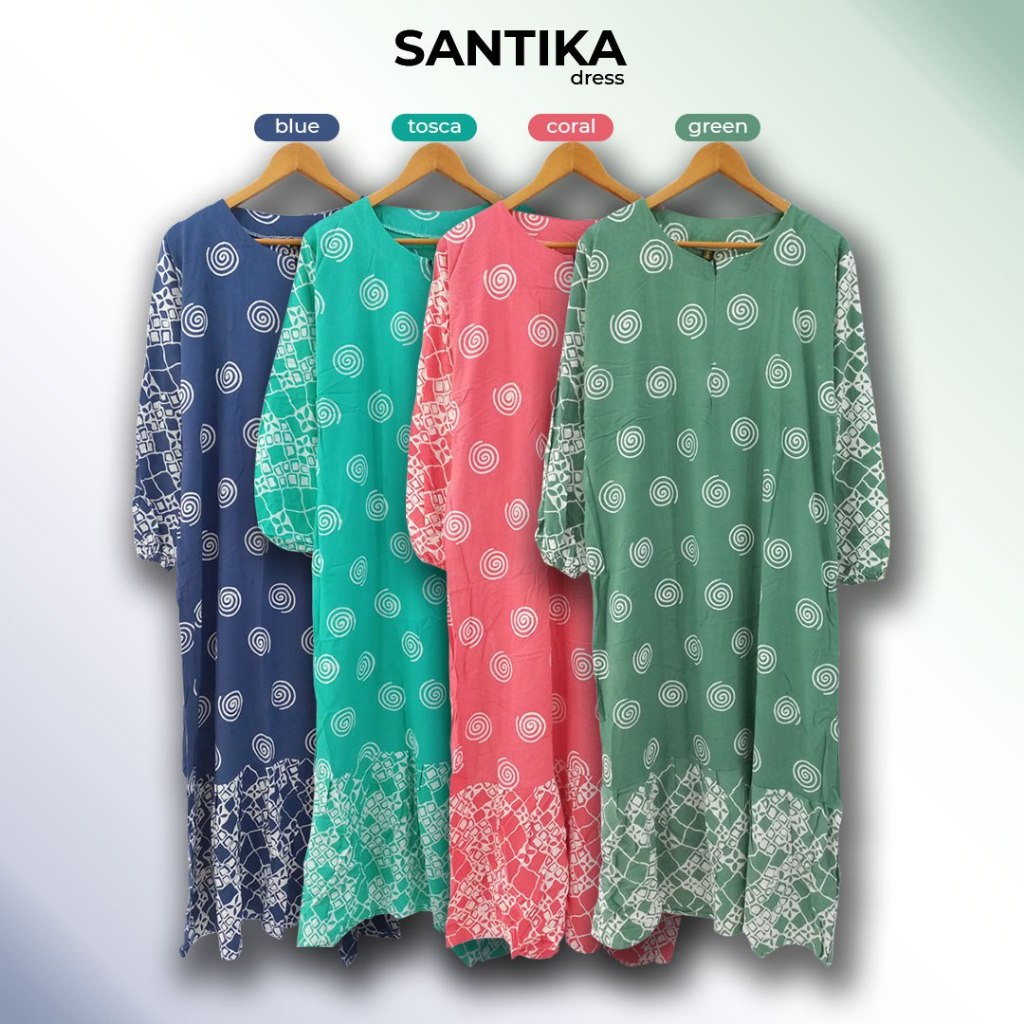 HOMEDRESS Daster Rayon Batik SANTIKA by PIRAMIDA